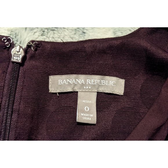 Banana Republic sheath dress Sz 0 - Picture 3 of 3